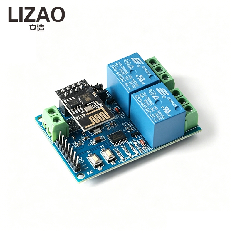 Smart Home Model Project - ESP8266 ESP-01 WiFi Relaismodule, 1/2/4 Kanaals