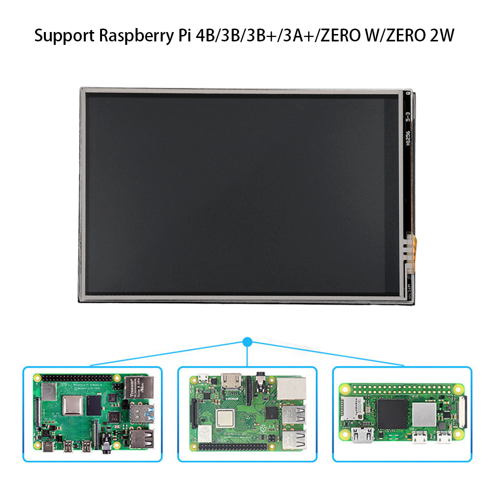 Smart Home Model Project - 3,5 inch TFT-touchscreen voor Raspberry Pi