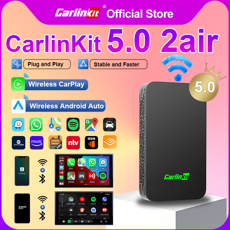 Smart Home Project - CarlinKit 5.0 Bedraad naar draadloos Android