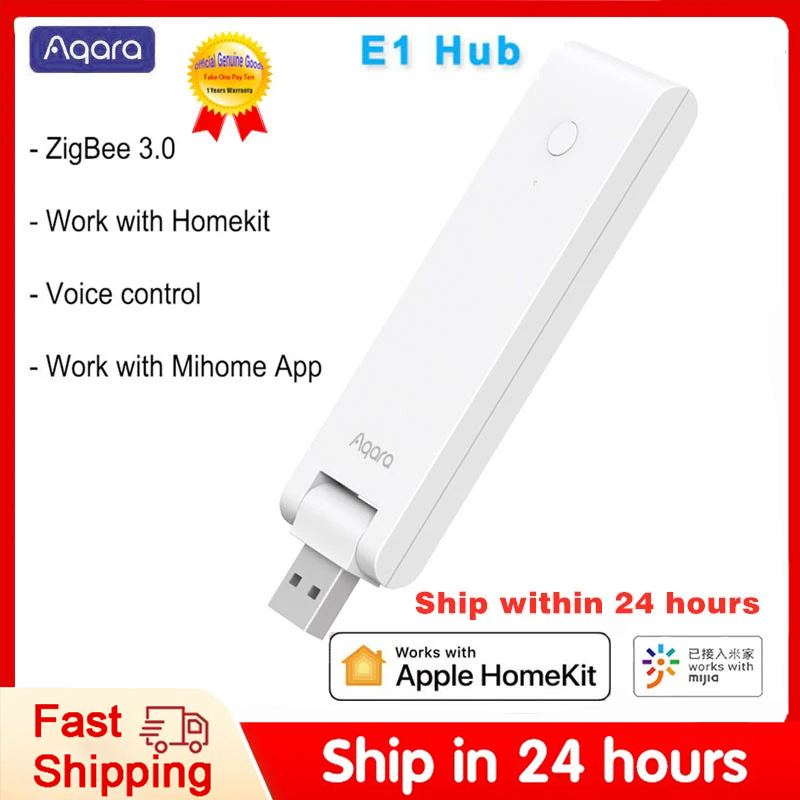 Smart Home Xiaomi Hub - Aqara E1 Smart Gateway Zigbee USB-poort