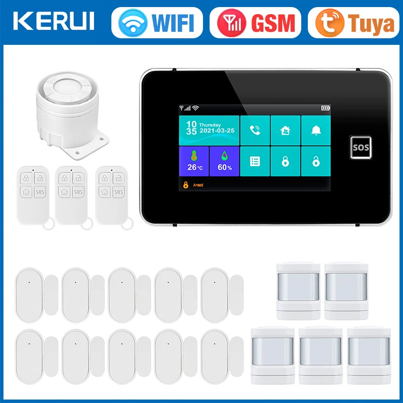 Home Automation Kit - CORINA G60B WIFI GSM Alarmsysteem 4.3