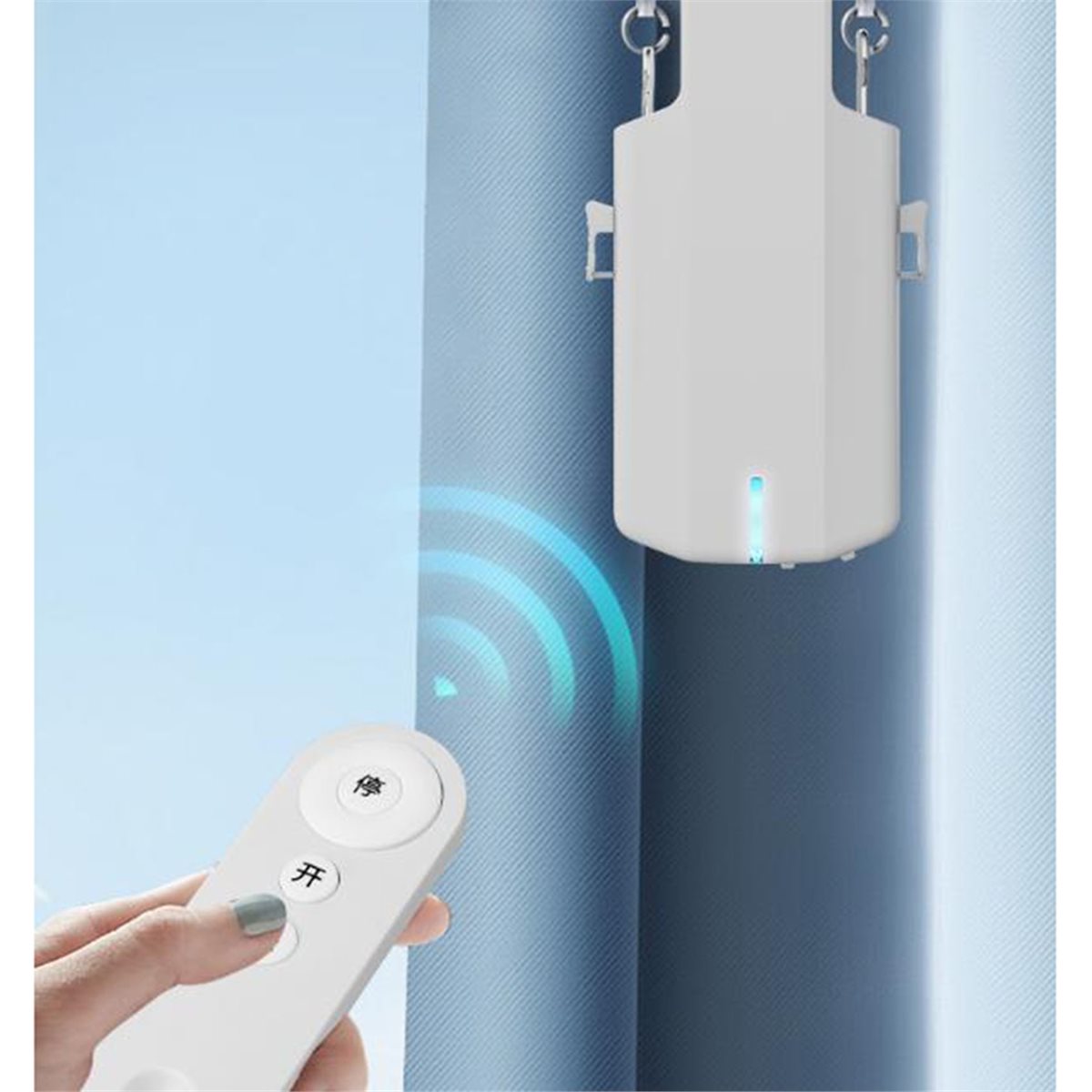 Curtain Motor - Geschikt voor gordijnbedieningssysteem, opener, slimme elektrische