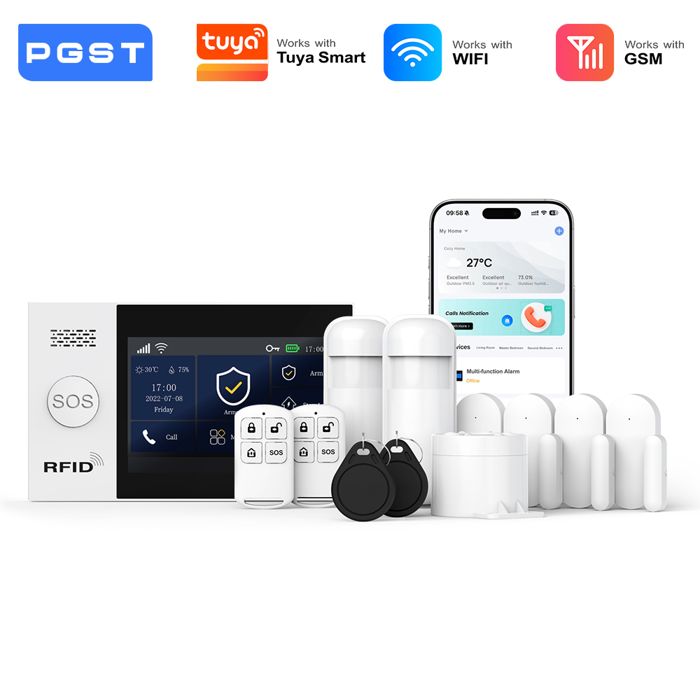Home Automation Kit - PGST slim inbraakalarm pakket WiFi 2G