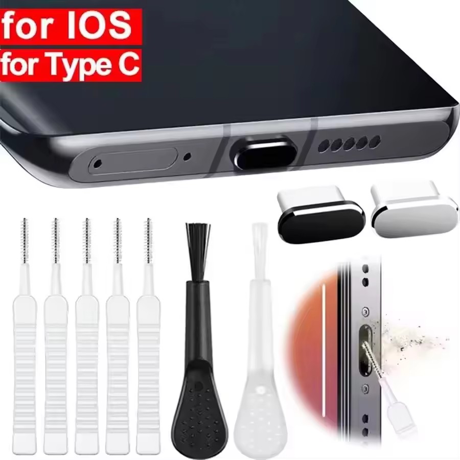 Smart Home Xiaomi - 10/1 stuks telefoon oplaadpoort stofkap met