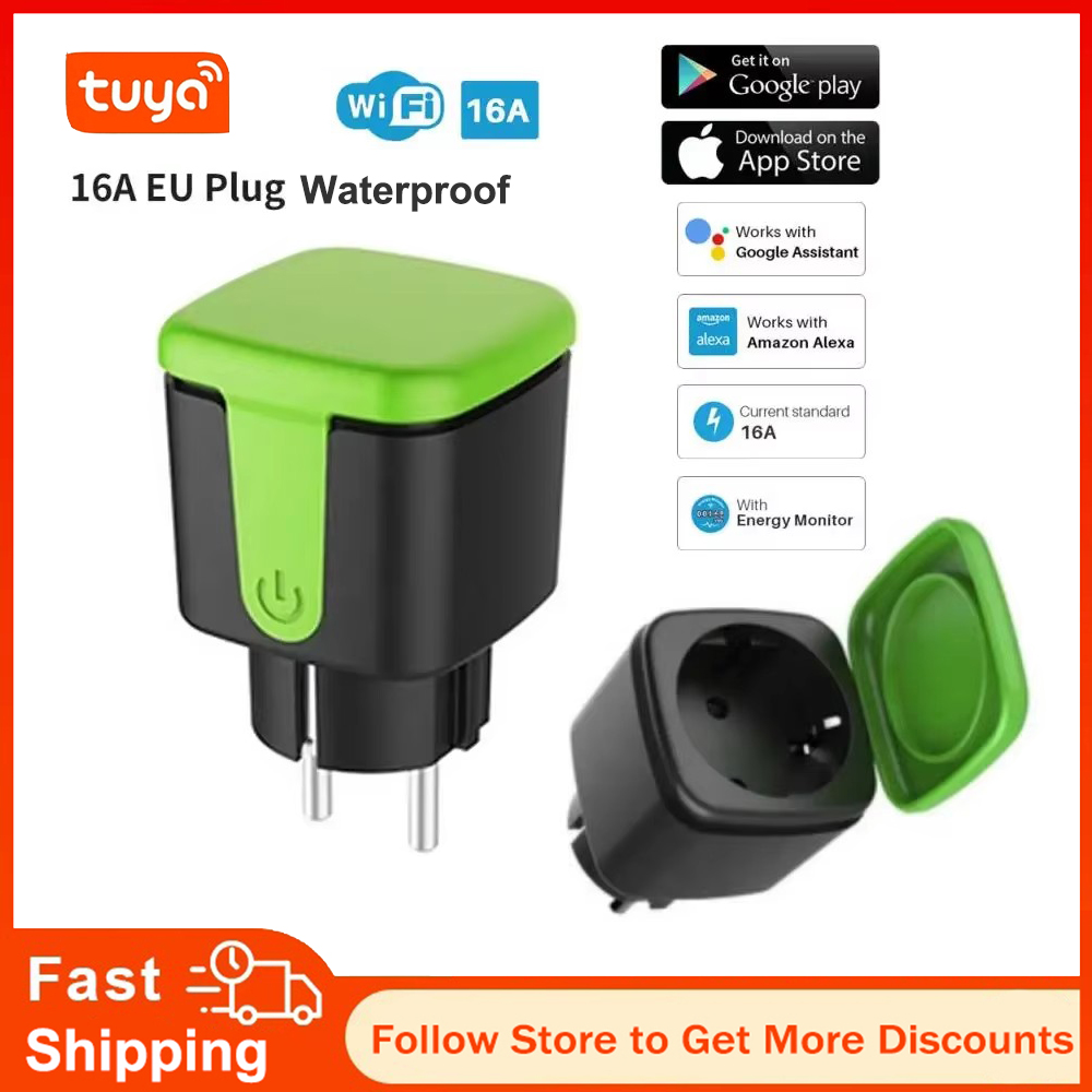 Smart Home Life - Tuya EU 16A WiFi Smart Waterproof