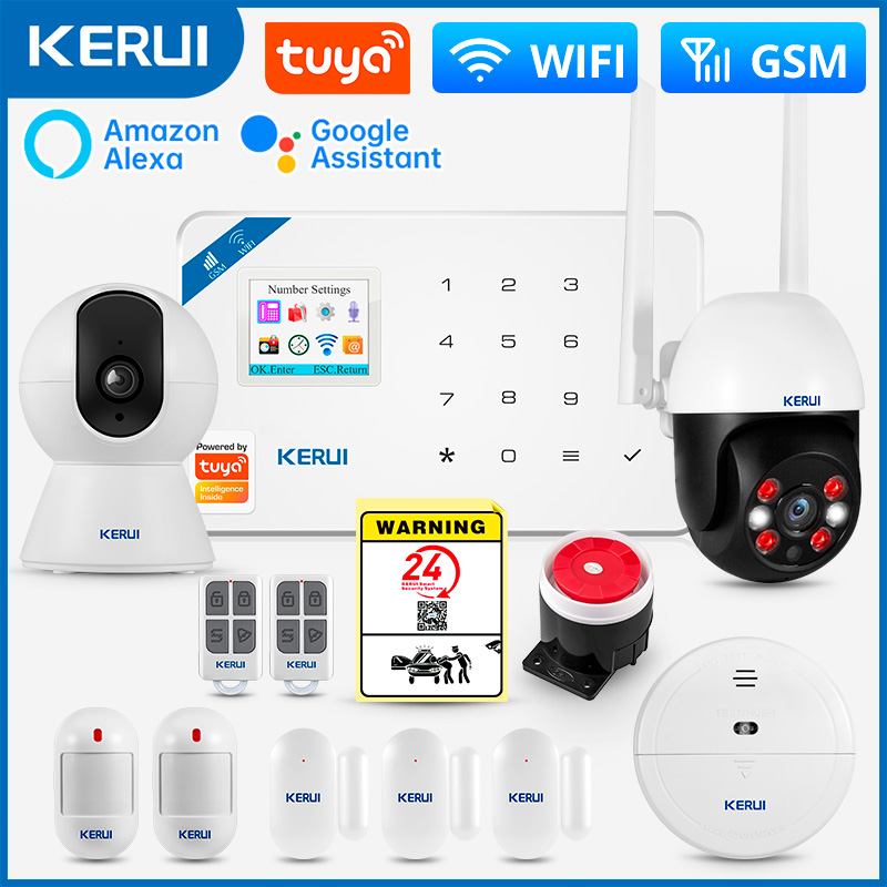 Home Automation Kit - KERUI W181 Alarmsysteem Beveiliging Thuis WIFI