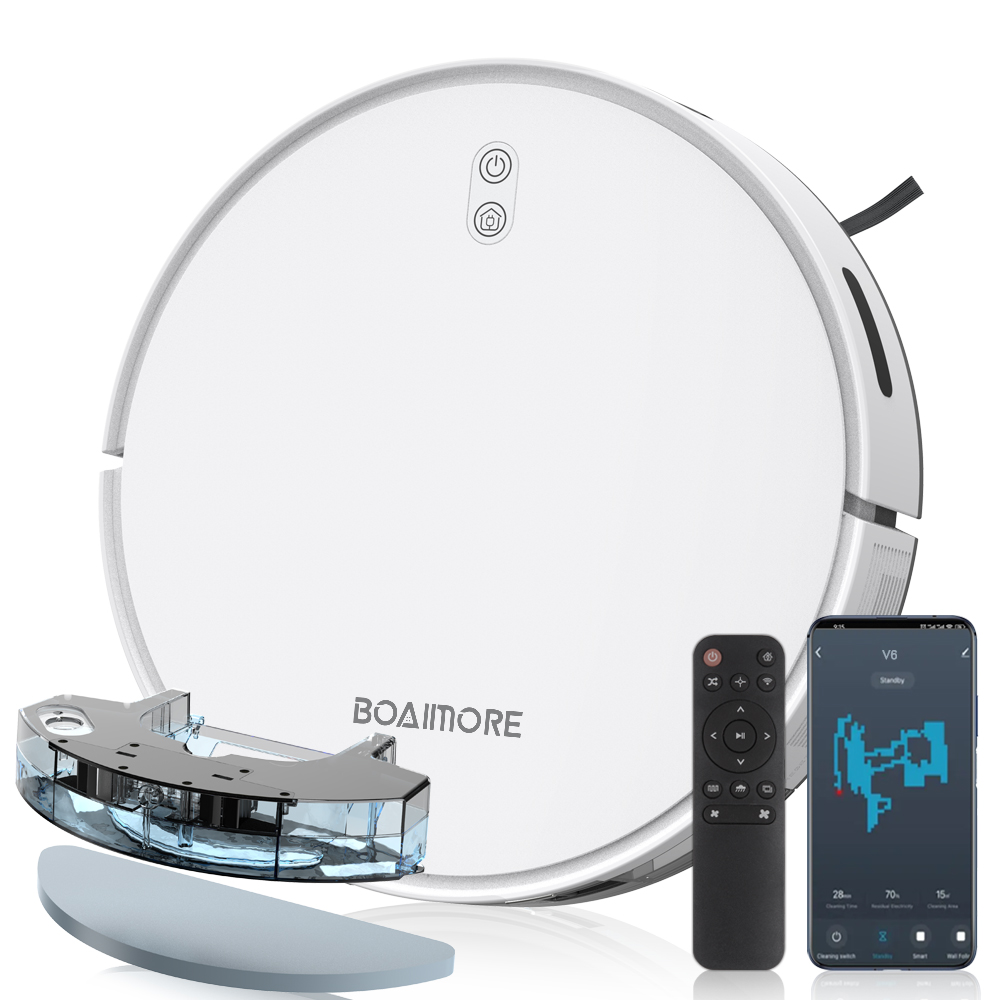 Smart Home Life - Robot Stofzuiger Combo Mop Met 6500PA