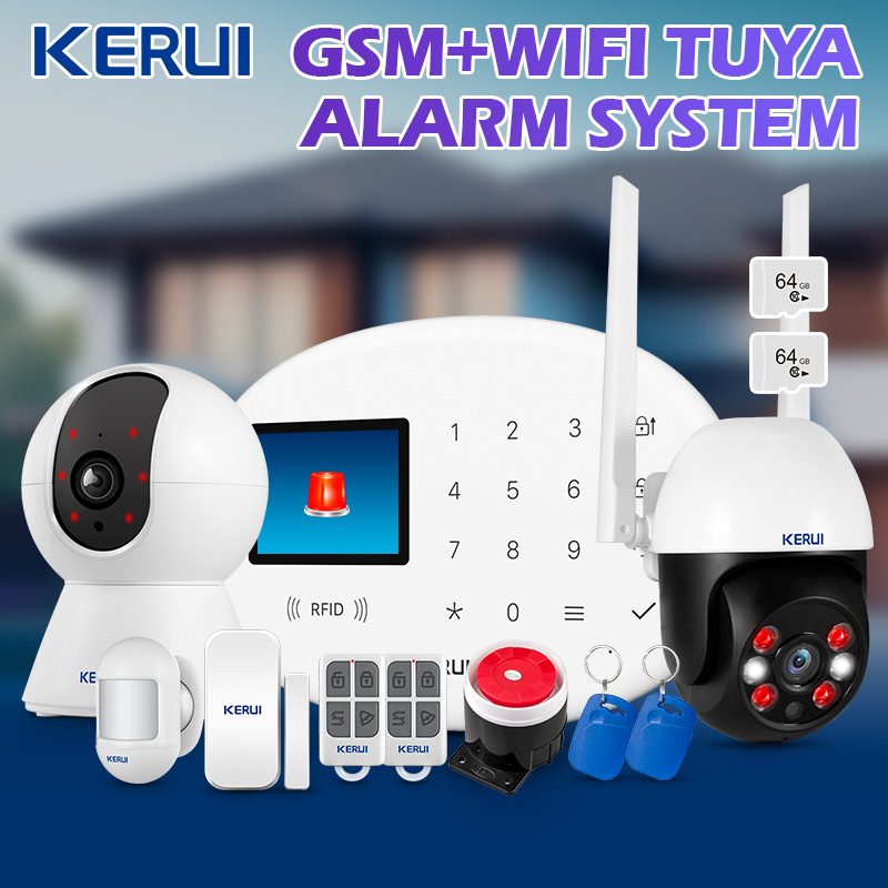 Home Automation Kit - CORINA Tuya Wireless Home Alarm Kit
