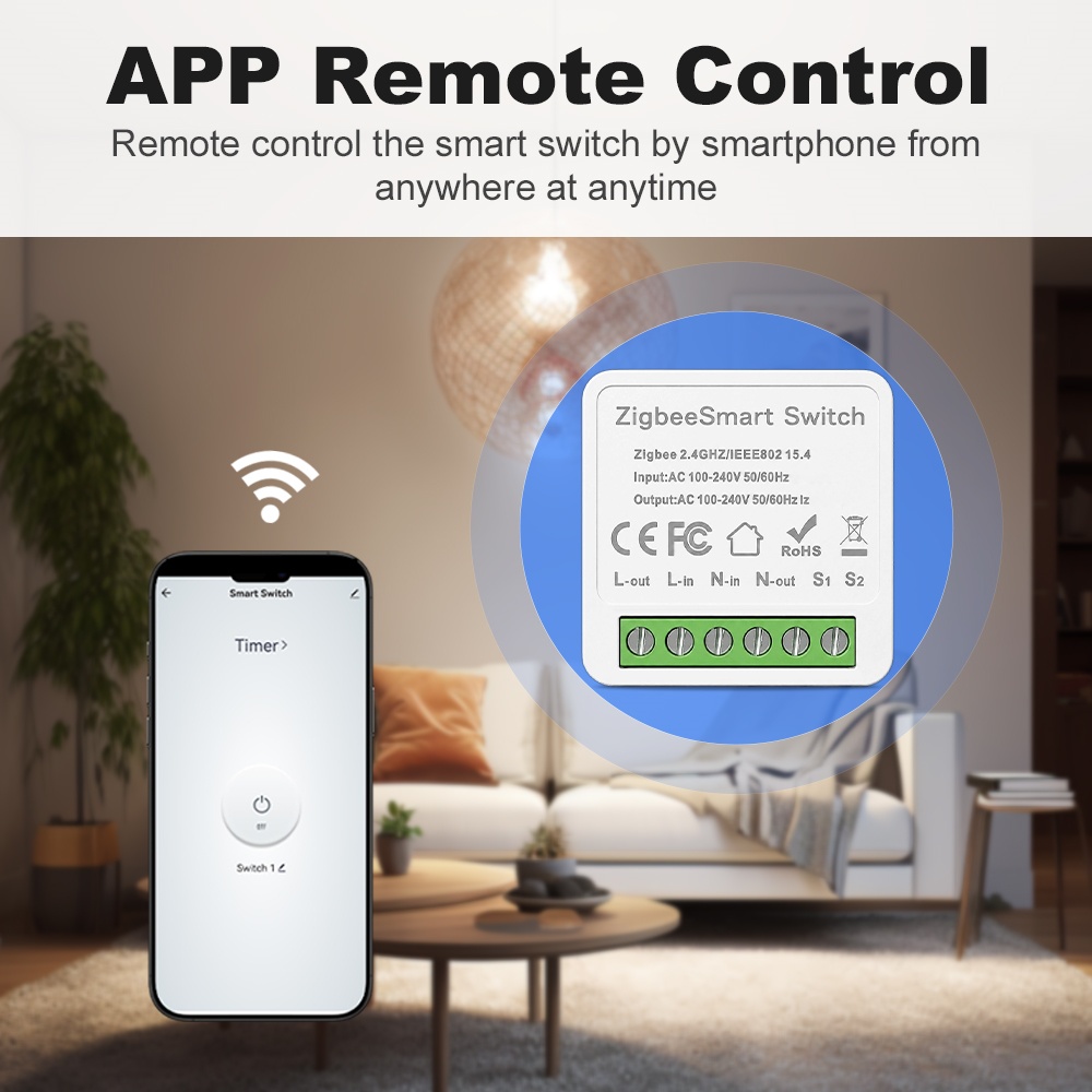 Manhot ZigBee 3.0 schakelmodul - Smart Home Switch recensie en prijs