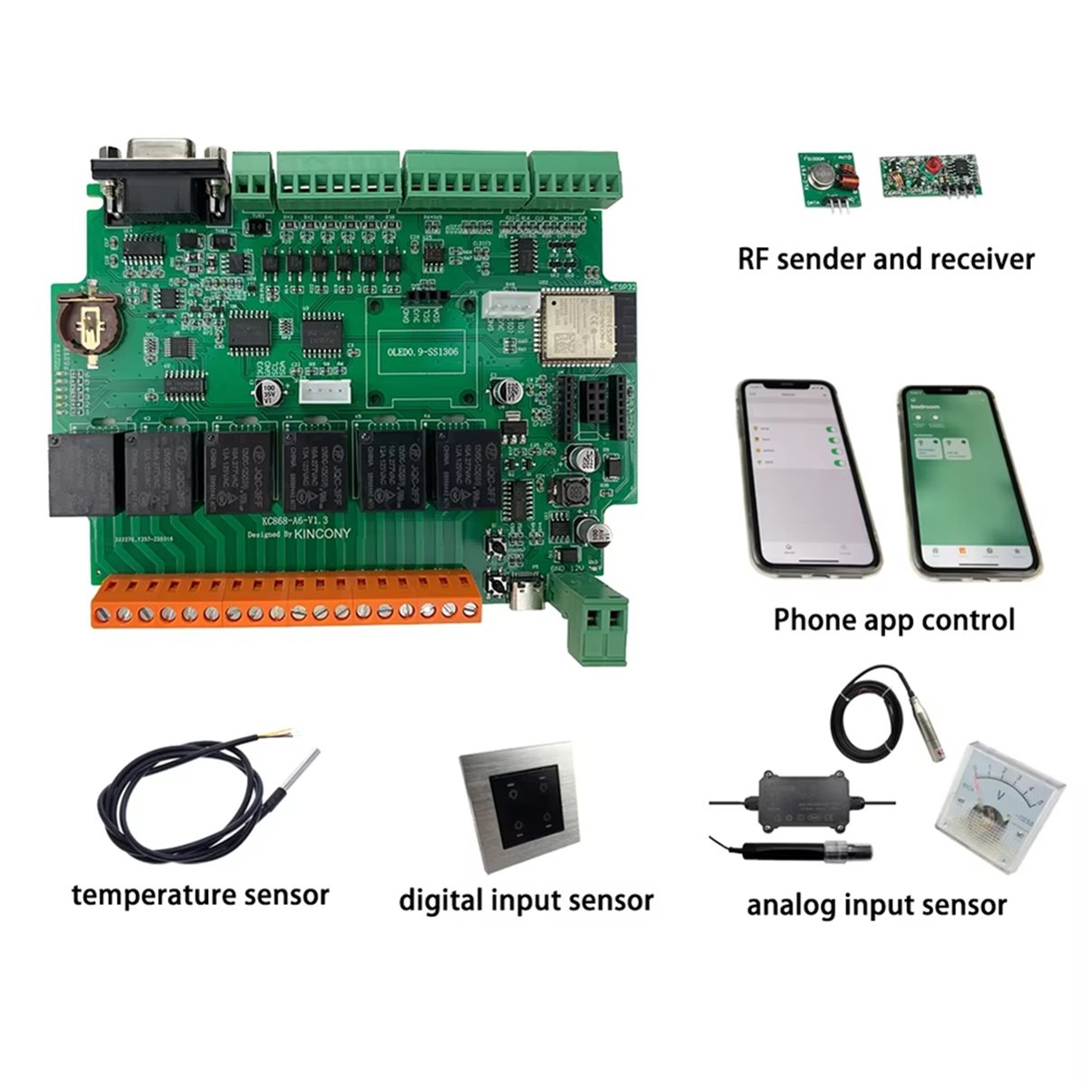 KC868-A6 ontwikkelbord MQTT We - Smart Home Mqtt recensie en prijs