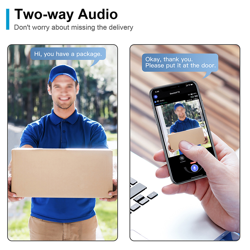 WiFi Smart Video Deurbel Camer - Smart Home Video Doorbell App recensie en prijs