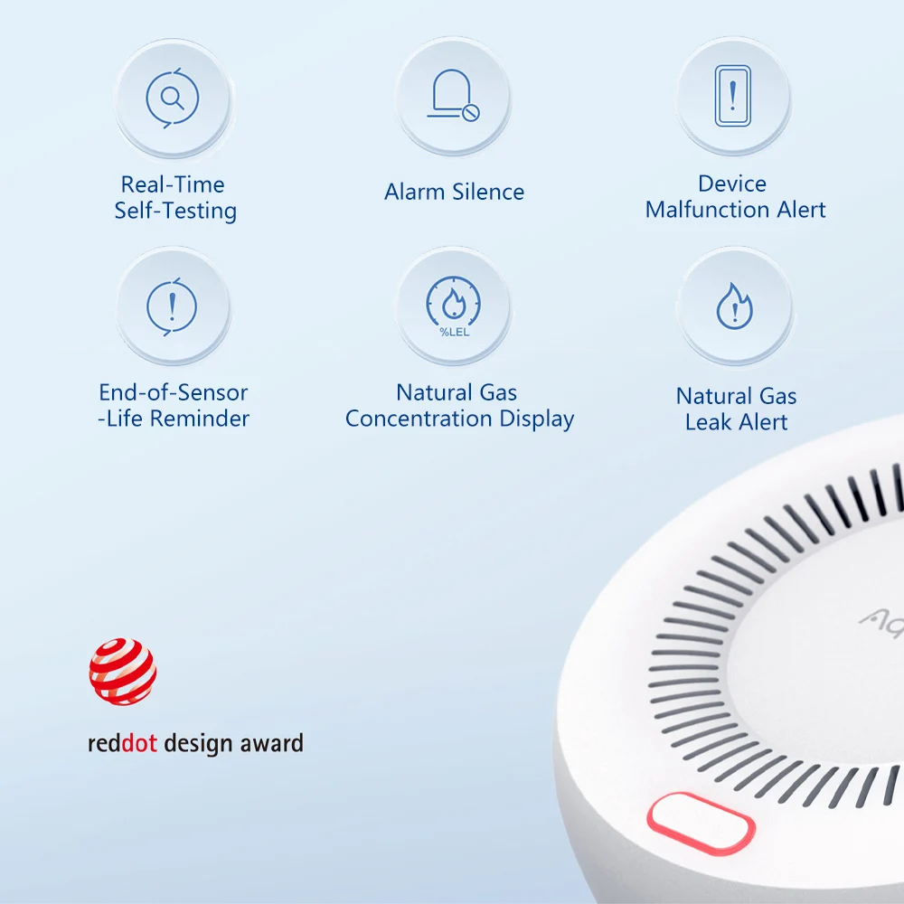 Aqara Aardgasdetector Smart Ga - Smart Home Xiaomi recensie en prijs