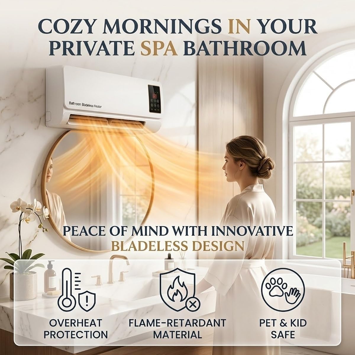 Wandgemonteerde airconditioner - Smart Bathroom Fan recensie en prijs