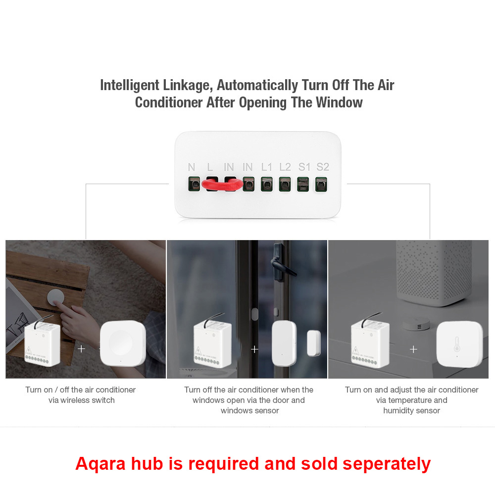 Originele Aqara Smart tweewegb - Smart Home Xiaomi recensie en prijs