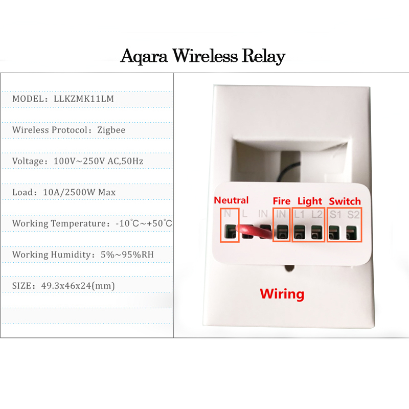 Originele Aqara Smart tweewegb - Smart Home Xiaomi recensie en prijs