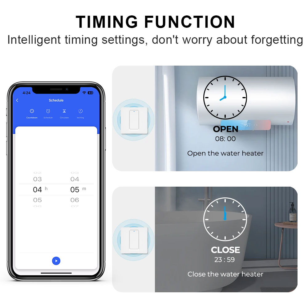 Slimme boilerschakelaar/WiFi e - Smart Home Life recensie en prijs