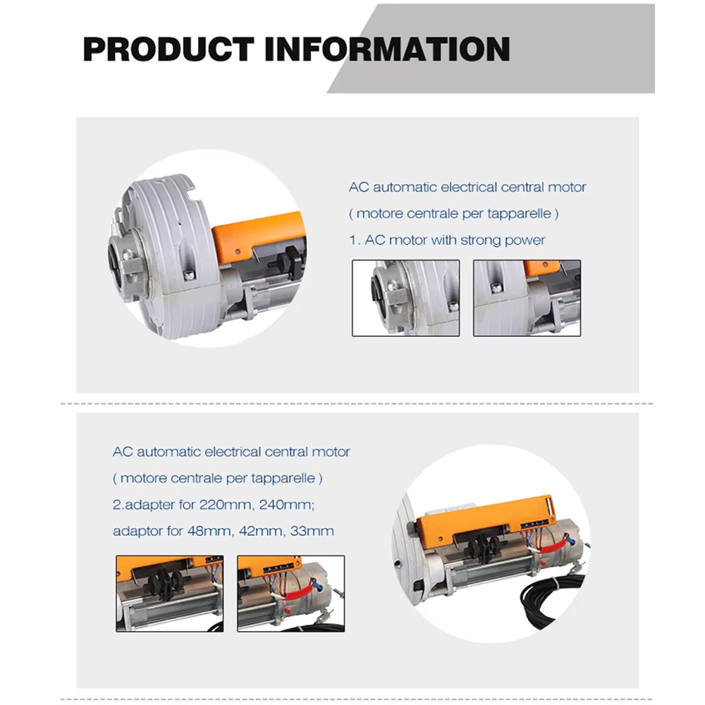 F160E Rolluik Deur Centrale Mo - Curtain Motor recensie en prijs