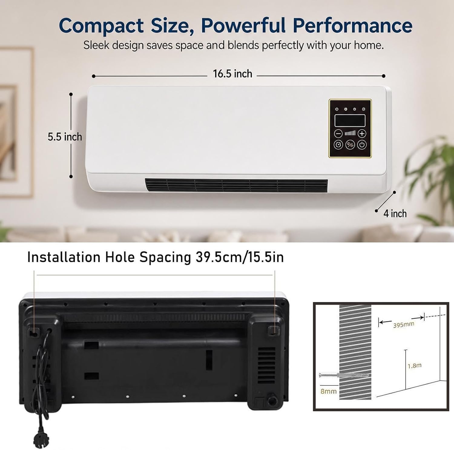 Wandgemonteerde airconditioner - Smart Bathroom Fan recensie en prijs