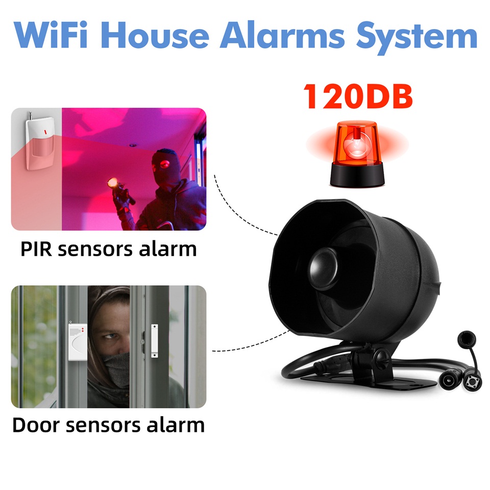 CORINA 120db Sirene Alarmsyste - Home Automation Kit recensie en prijs