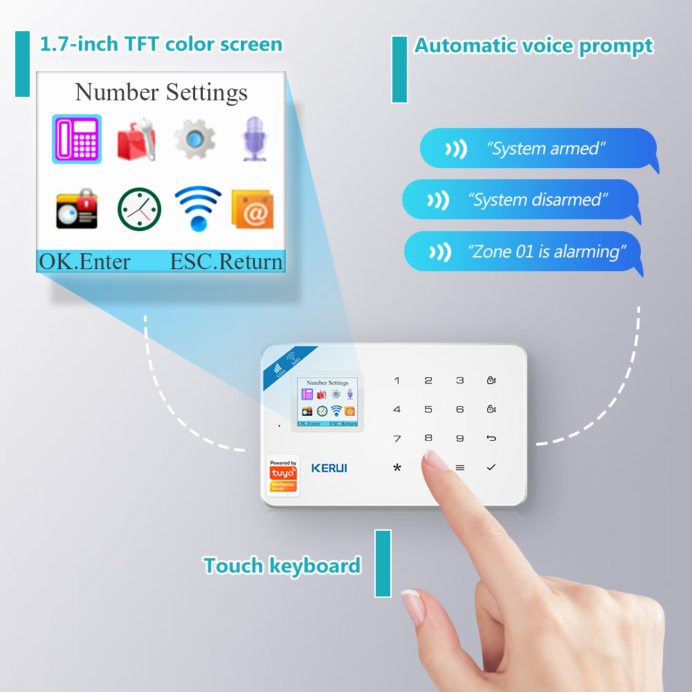 KERUI W181 Alarmsysteem Beveil - Home Automation Kit recensie en prijs