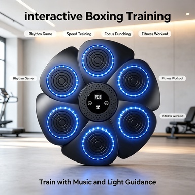 Slimme LED Muziek Bokstrainer  - Smart Home Trainer recensie en prijs