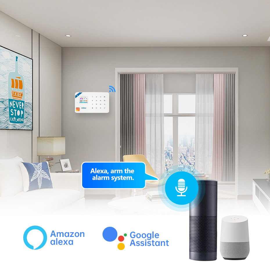 KERUI Alarmsysteem Kit W184 4G - Home Automation Kit recensie en prijs