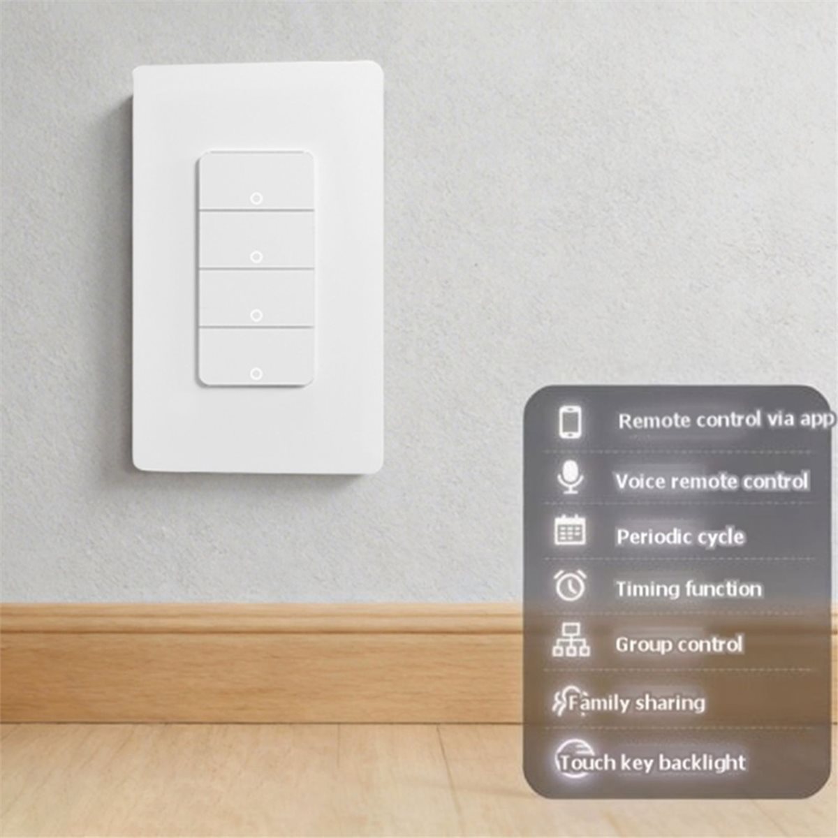 update. WiFi Tuya Smart Switch - Smart Home Switch recensie en prijs