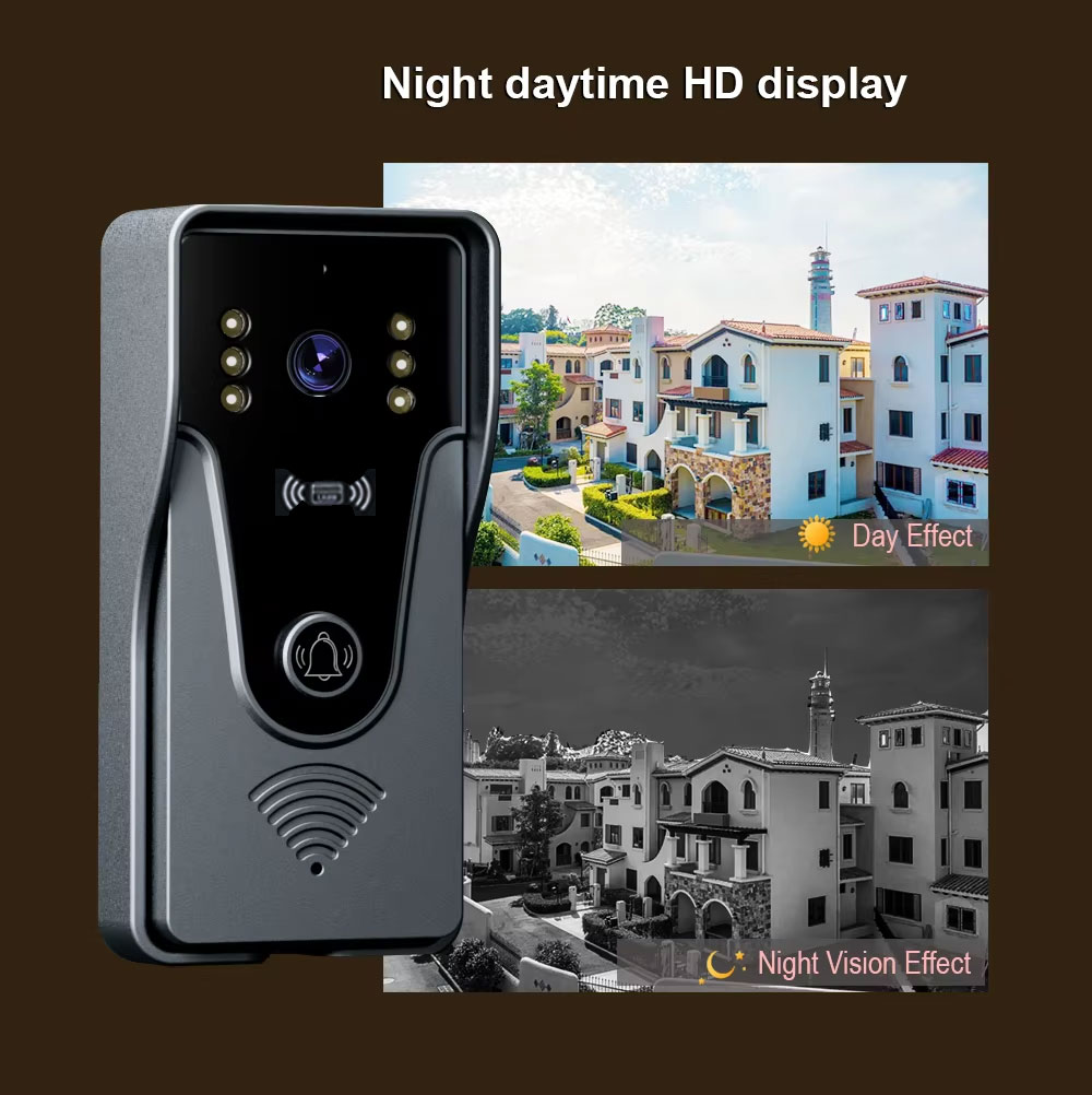 Tuya 1080P 7 inch kleurenaanra - Smart Home Video Doorbell App recensie en prijs