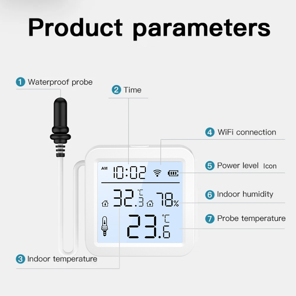 WiFi-vochtigheidstemperatuurse - Smart Home Life recensie en prijs