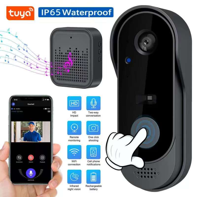 HD 1080P slimme videodeurbel m - Smart Home Video Doorbell App recensie en prijs