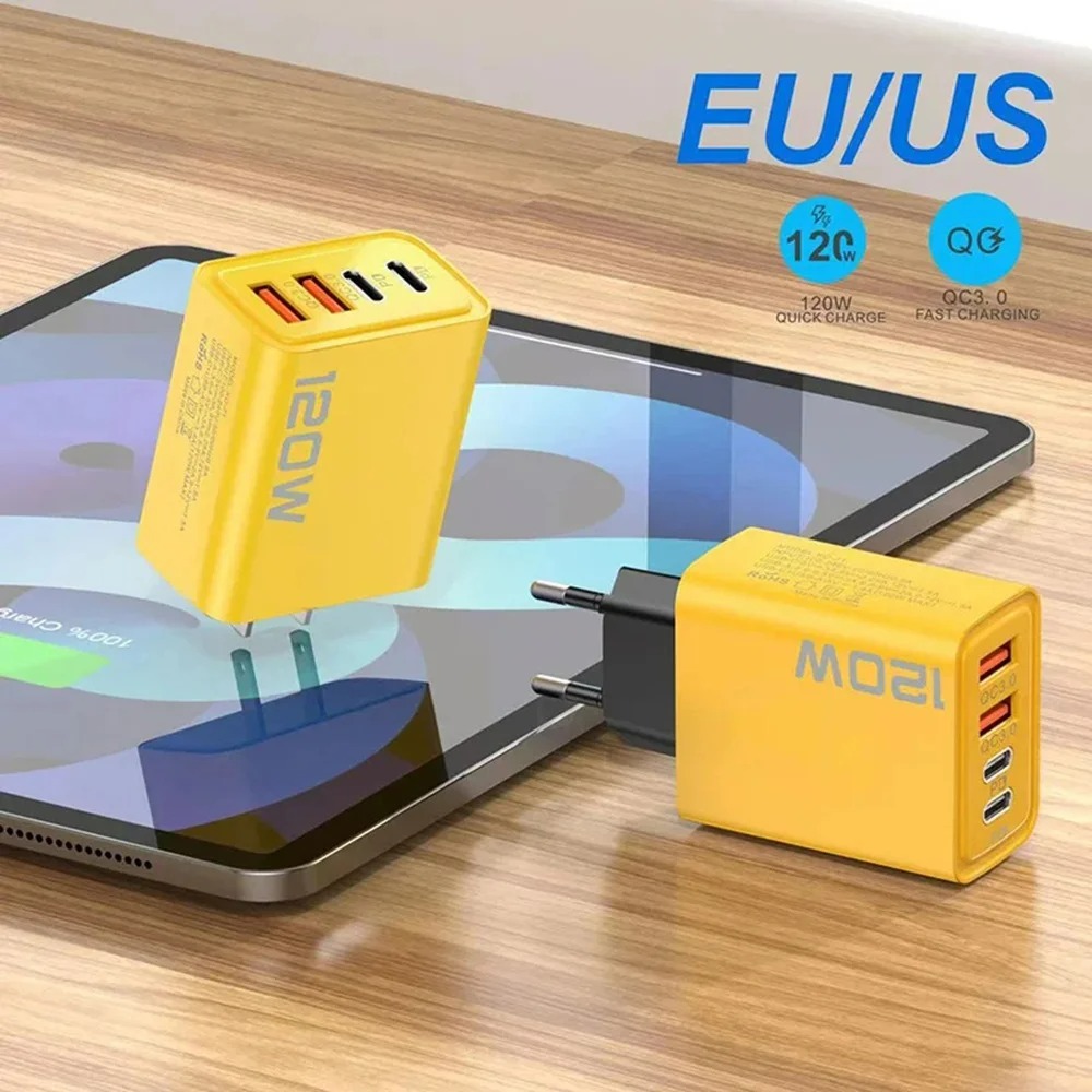 120W 4-poorts snellader PD QC3 - Smart Home Xiaomi recensie en prijs