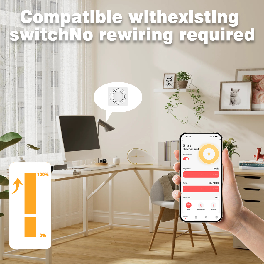 Tuya WiFi Verborgen Dimmer Sch - Smart Home Switch recensie en prijs