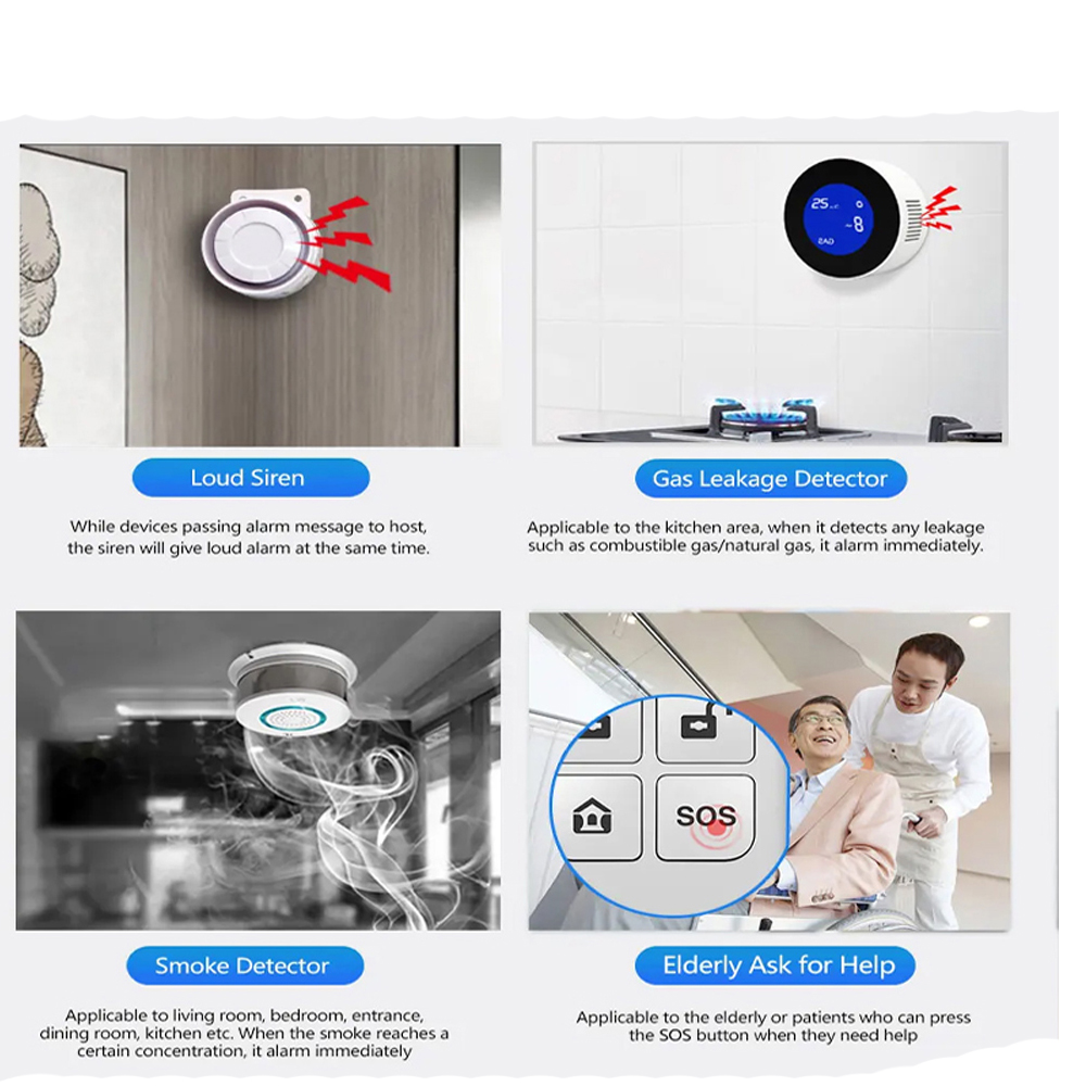 PGST 4G Tuya Smart Home Alarms - Home Automation Kit recensie en prijs