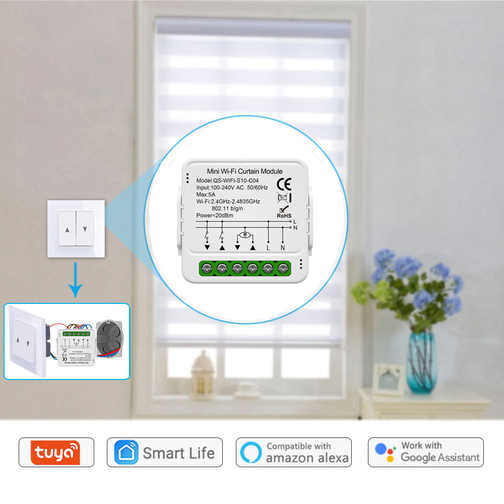 Tuya WiFi Zigbee Smart Gordijn - Home Automation Kit recensie en prijs